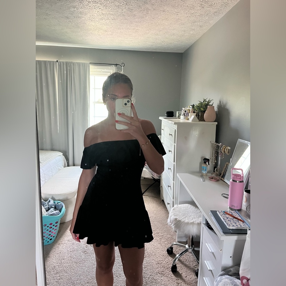 Urban outfitters mini black dress